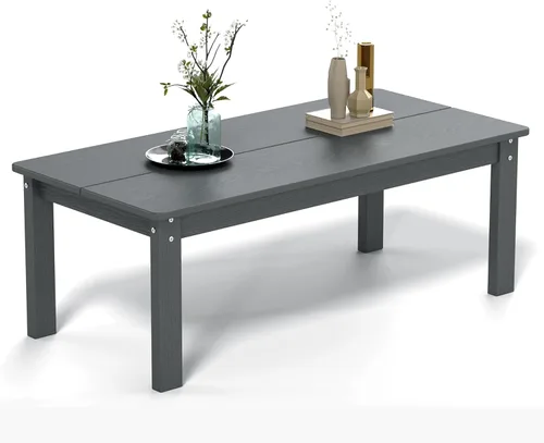 Miniatura 34 de nevilywood Sillas Adirondack compactas apilables, sillas de patio de polietileno de alta densidad de 26.3 pulgadas de ancho, duraderas, diseño que