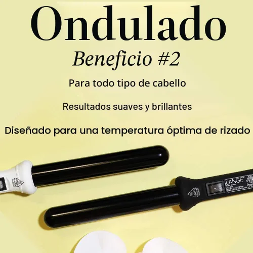 Miniatura 5 de L'ANGE HAIR Ondulé Varilla Rizador de Cerámica de 32 MM Rizador de Pelo Profesional Herramientas Calientes de 1.25 Pulgadas Varillas