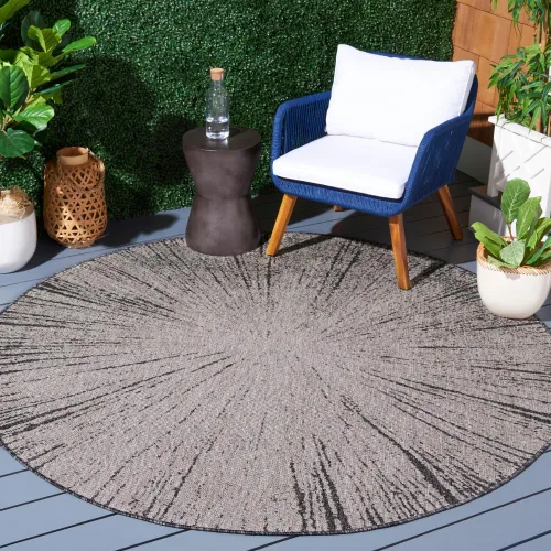 Miniatura 36 de Safavieh Courtyard Collection CY8893 - Alfombra decorativa para interiores y exteriores, no desprende pelusa, fácil de limpiar, 2 x 3 pies 7 beige