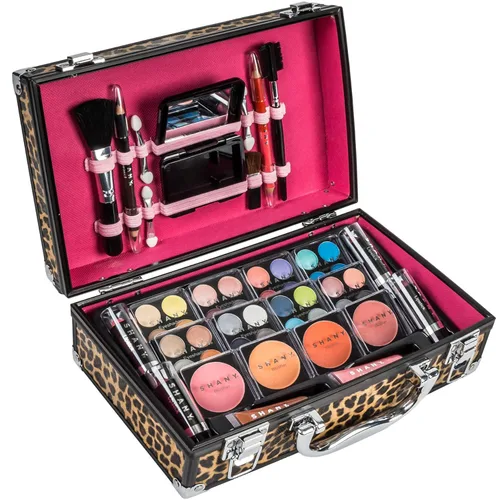 Miniatura 2 de SHANY Carry All - Estuche de maquillaje con juego de maquillaje profesional, pinceles de belleza, pintalabios, sombras de ojos, rubores, polvos