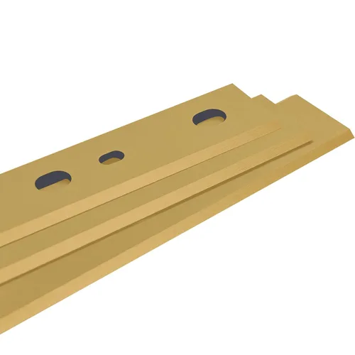Miniatura 3 de FOXBC Repuesto de cuchillas de titanio de 12-1/2 pulgadas para cepilladora DeWalt DW734, repuesto DW7342, juego de 3