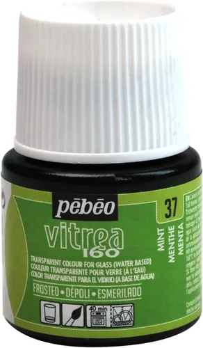 Miniatura 18 de Pebeo Vitrea 160 - Pintura para vidrio brillante, botella de 45 ml - Azul lapislázuli