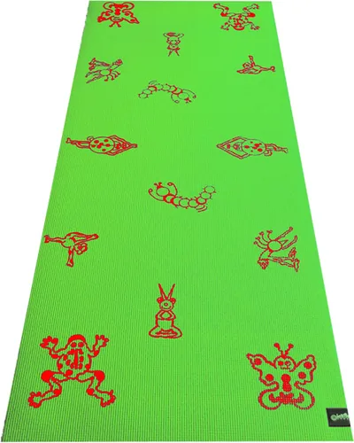 Miniatura 17 de Bean Products Yoga Mat for Exercise - Non Slip Thick Comfortable Workout Floor Mat for Adults and Kids - Eco Friendly Foldable Yoga Mat for Yoga