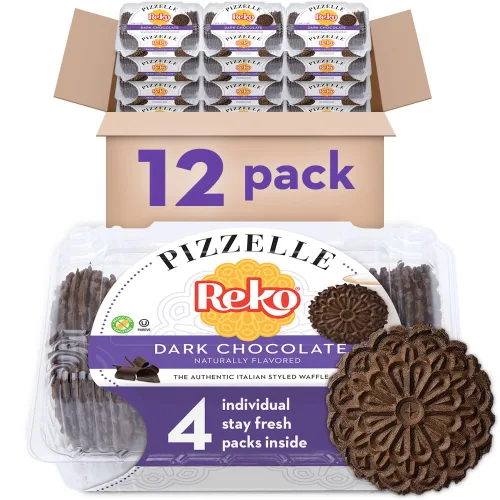 Miniatura 18 de Reko Pizzelle Galleta auténtica estilo italiano, arce, 7 onzas (paquete de 1)