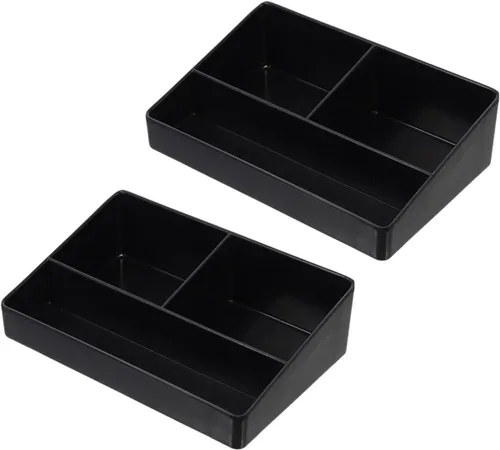 Kichvoe Caja de almacenamiento de café, accesorios para carrito de café, cajón de almacenamiento de té, organizador de bolsa de café, bolsa de té,