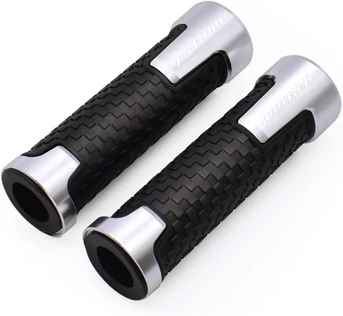 Miniatura 8 de Juego de manillar de motocicleta de 7/8 pulgadas de goma metálica para Suzuki DL650 DL1000 Vstrom V-Strom 650 1000 1050/1050/xt (color: negro)