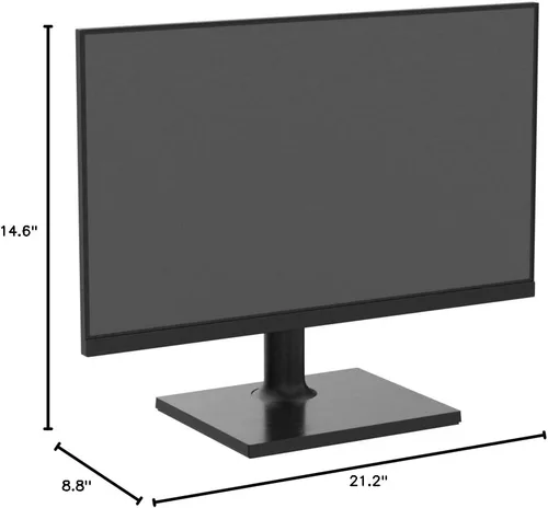 Miniatura 8 de SAMSUNG Monitor de computadora FHD 1080p serie FT45 de 24 pulgadas, 75Hz, panel IPS, HDMI, DisplayPort, concentrador USB, altavoces incorporados