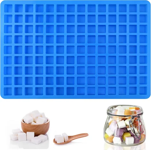 Miniatura 29 de Sakolla - Moldes de silicona redondos para caramelos, 220 cavidades, moldes cilíndricos mini para chocolate, caramelos duros, gomitas, ganache, Mini