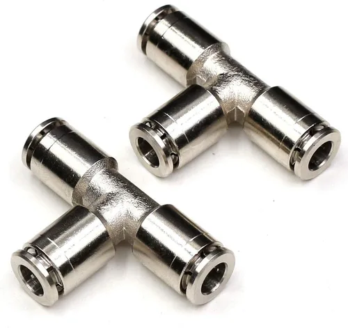 Miniatura 9 de Codo de unión de 3/8 pulgadas, accesorios de conexión rápida para tubos de acero inoxidable, conectores de empuje, CEKER 3/8" x 3/8" OD accesorios