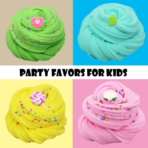 Miniatura 5 de Butte Slime Kit de 11 paquetes de recuerdos de fiesta para niños, experiencia de color y textura, juguete para aliviar el estrés para niñas y niños