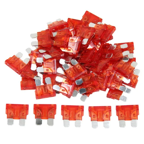 Miniatura 10 de (55 piezas) Fusible de hoja estándar de 40 amperios, fusible automotriz de 40 A para automóvil y camión