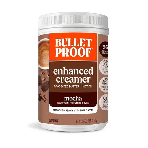 Miniatura 18 de Bulletproof Crema original, 29.6 onzas, crema de café Keto con aceite MCT y mantequilla alimentada con pasto, oferta de valor, el embalaje puede