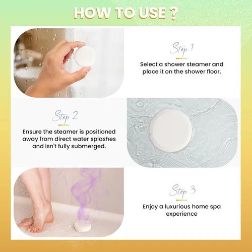 Miniatura 6 de BodyRefresh Paquete de 8 vaporizadores de ducha para aromaterapia, regalos de cumpleaños para mujeres, regalos del día de la madre para mamá, esposa