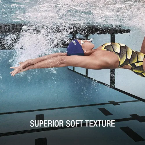 Miniatura 4 de Speedo - Gorro de natación, silicona Negro (Speedo Black)