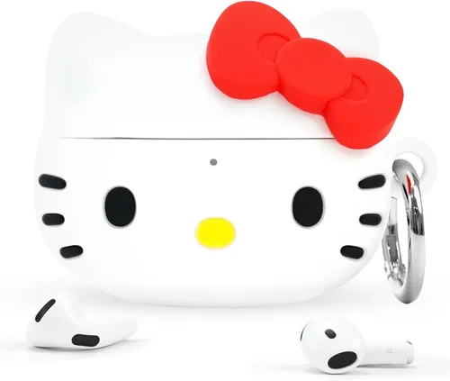 Miniatura 8 de iFace Sanrio - Funda compatible con AirPods de 4ª generación [Hello Kitty and Friends] - Bonita funda protectora de silicona