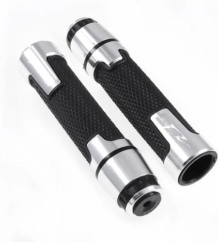 Miniatura 7 de Empuñaduras de manillar de motocicleta para Yamaha FZ-07 FZ-09 FZ1 FZ6 FZ8 motocicleta universal 7/8 pulgadas 0.866 in Agarres extremos tapas