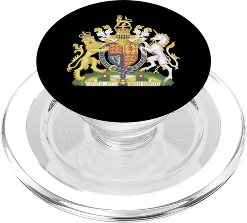 Miniatura 7 de Emblema Nacional Sello Escudo de Armas del Reino Unido PopSockets intercambiables PopGrip