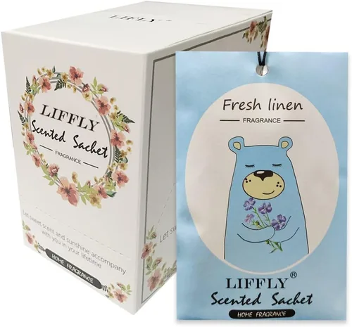 Miniatura 10 de 13 sobres perfumados para cajones y armarios, ambientador para el hogar, bolsita de fragancia en total, 14 paquetes de caja de regalo