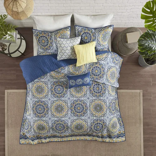 Miniatura 2 de Madison Park - Edredón moderno con diseño clásico para todas las temporadas, juego de cama transpirable y ligero, fundas a juego de almohada