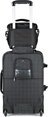 Miniatura 7 de Lowepro LP37121, Bolso para cámara Nova 170 AW II, Compatible con DSLR con lente de 24-105mm acoplada, dron fotográfico compacto, 1-2 lentes