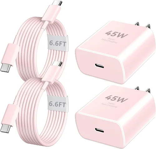 Miniatura 16 de Cargador USB C súper rápido de 45 W para iPhone 17 16 Pro Max, cargador de iPhone de 10 pies de largo, cable de carga rápida para iPhone 17 16 Pro