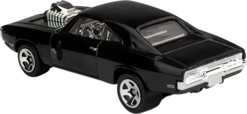 Miniatura 6 de Hot Wheels Juego de 5 coches de juguete, paquete de 5 coches de carreras y derrapes de Fast & Furious en escala 1:64 con decos exclusivos