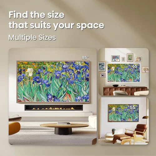 Miniatura 12 de Hisense Hi-QLED S7 CanvasTV Series 4K UHD Google Smart Art TV de 50 pulgadas (50S7SG, 2026 nuevo) - Modo artístico, panel antirreflejo, Dolby Vision