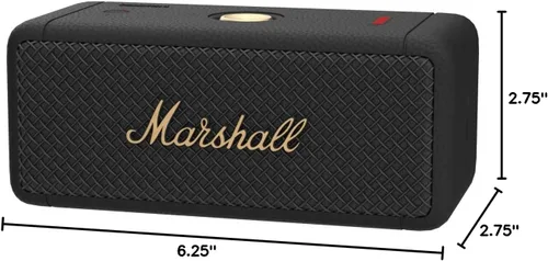 Miniatura 12 de Marshall Emberton II - Altavoz Bluetooth portátil, color negro y latón