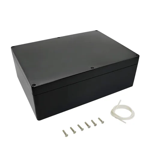 Miniatura 11 de LeMotech Caja de conexiones eléctricas de plástico ABS Caja de proyectos IP65 impermeable Caja de derivación universal para electrónicas Negro 2.48x