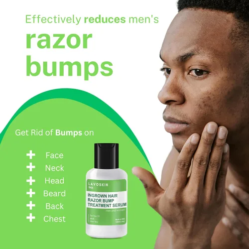 Miniatura 3 de Lavo Tea Tree Gel con ácido salicílico - MEJOR Tratamiento para vellos encarnados - Elimina topetones de la maquinilla de afeitar y quemaduras