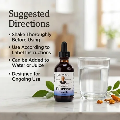 Miniatura 6 de Pancreas Formula Dr. Christopher Líquido 2 oz
