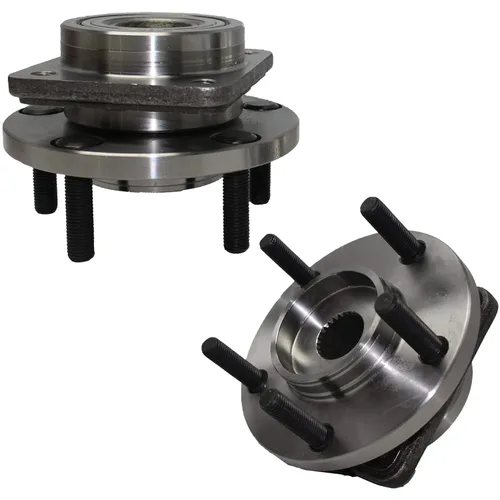 Miniatura 45 de Detroit Axle - 2.2L Bujes de rodamiento de rueda delanteros de 2 piezas para Honda Accord 90-97, 97 Acura CL, 2 rodamientos de ruedas y conjunto
