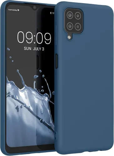 Miniatura 28 de kwmobile Funda compatible con Samsung Galaxy A23 4G / 5G - Funda de silicona TPU metálica suave y delgada - Rojo oscuro metálico