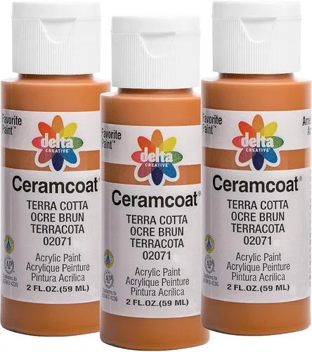 Miniatura 37 de Delta Creative Ceramcoat - Pintura acrílica en varios colores (2 onzas), 2436, carbón