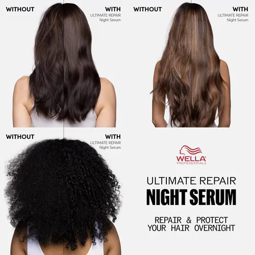 Miniatura 3 de Wella Professionals ULTIMATE REPAIR Night Serum Overnight Leave-in Treatment for Dull, Dry, Frizzy Hair Repair Breakage & Protect Against Night