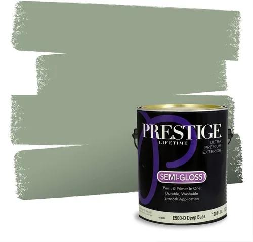 Miniatura 266 de Prestige Paints - pintura de exterior y pintura de imprimación en una, E100-T-6006-10AVP
