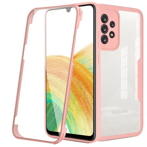 Miniatura 10 de CCSamll - Funda transparente para Samsung Galaxy A13 4G (no 5G), protector de pantalla integrado, delgada, de cuerpo completo, resistente, suave