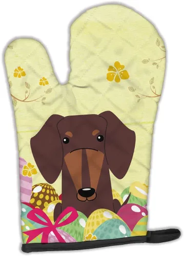 Miniatura 230 de Caroline's Treasures BB2732OVMT Dog House Collection Border Collie - Guante de horno grueso resistente al calor para sartenes calientes y horno
