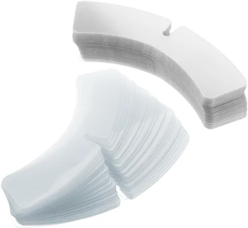 100 piezas transparentes para cuello para hombres y mujeres, insertos de soporte de cuello para camisas de vestir para uso a término