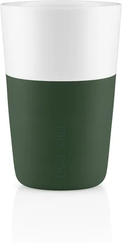 Miniatura 15 de Eva Solo 2 Tazas Tumbler de Espresso Tazas de Café Tumbler de Porcelana de 3 oz con Agarre Recubierto de Silicona Diseño Danés, Funcionalidad