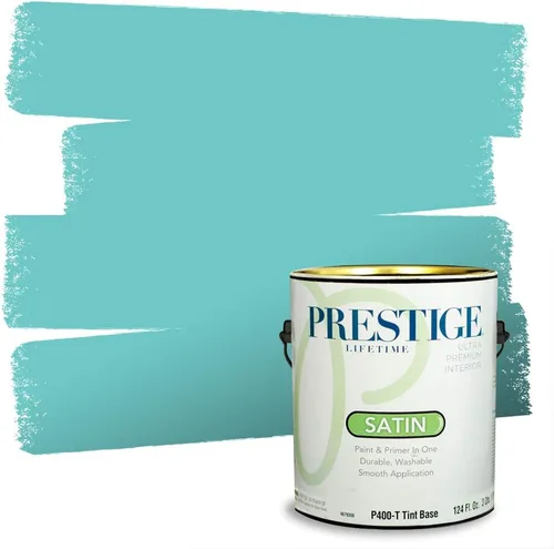 Miniatura 17 de PRESTIGE Pintura interior e imprimación en uno, salpicaduras acuosas, cáscara de huevo, 1 galón