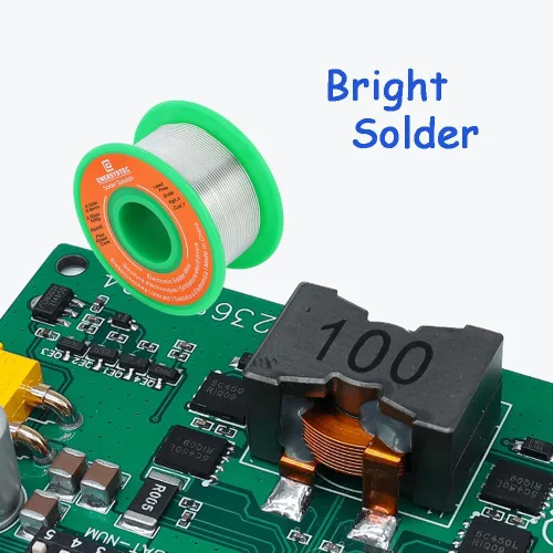 Miniatura 6 de Alambre de soldadura fino de 0.024 in sin plomo Alambre de soldadura electrónica Núcleo de colofonia Sn99 Ag0.3 Cu0.7 Alambre de soldadura