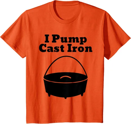 Miniatura 62 de I Pump - Camiseta de hierro fundido para cocinar al horno holandés