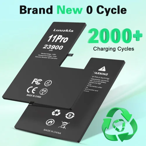 Miniatura 5 de Batería de 23900 mAh compatible con iPhone 11 PRO, nueva actualización, repuesto de batería de gran capacidad, compatible con iPhone 11 Pro