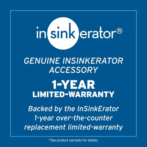 Miniatura 7 de InSinkErator STS00 interruptor de aire para fregadero o mesada con doble salida, incluye botón cromado y blanco, STS-00 Cromado/Blanco