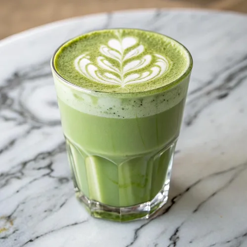 Miniatura 3 de Matcha Latte - Paquete individual de polvo de té verde con leche, mezcla de ciencia barista premium, bolsas individuales de matcha (20)