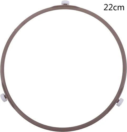 Miniatura 3 de Microwave Oven Turntable Bracket Circle Rotating Ring Support Roller Glass Base Plate Tray Holder Stand(Large)