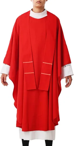 Miniatura 16 de BLESSUME Esperanza/Espíritu Iglesia Sacerdotes Sólidos Casulla Misas Vestiduras