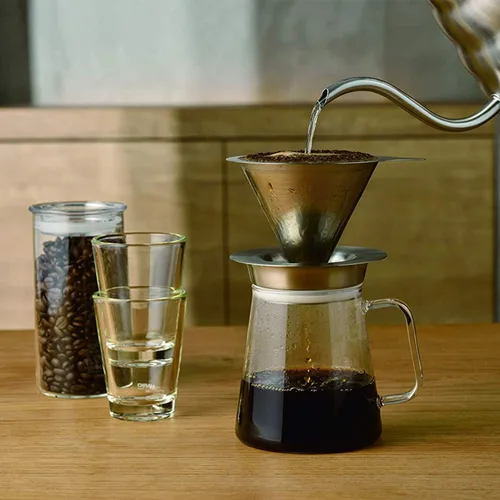 Miniatura 5 de Hario Servidor de café y té "Simply", 15.2 fl oz