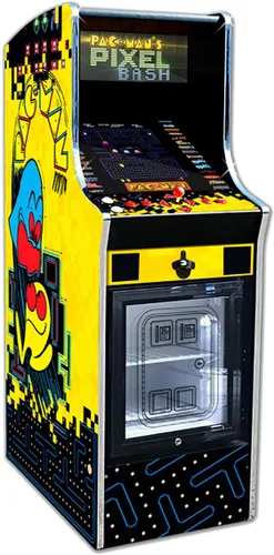 Miniatura 2 de Bandai Namco Amusement America Pac Man Pixel Bash Chill Home Juego de arcade vertical con taburete de bar de 30 pulgadas